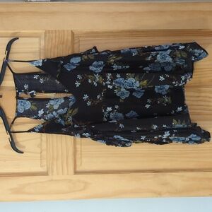 American eagle floral shirt